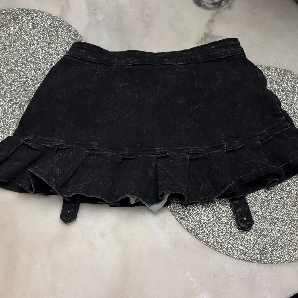 Black grunge skort small - Picture 6 of 10
